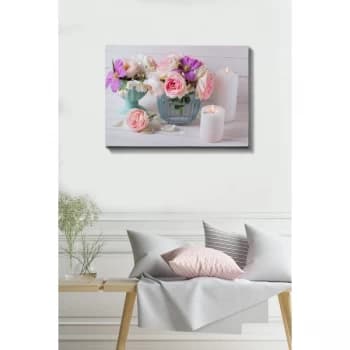 Image of Kanvas Tablo (50 x 70) - 186 Multicolor Decorative Canvas Painting