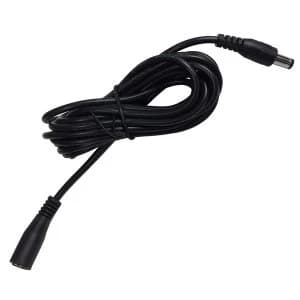 Image of Foscam 12V Black Extension Cable