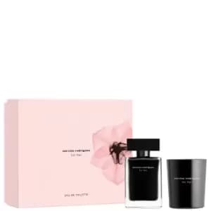 Image of Narciso Rodriguez Eau de Toilette For Her 50ml and Candle Set For Her 70ml
