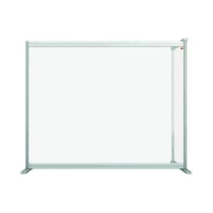 Image of Nobo Acrylic Modular DeskDivider Extension 1200x1000mm Clear KF90378