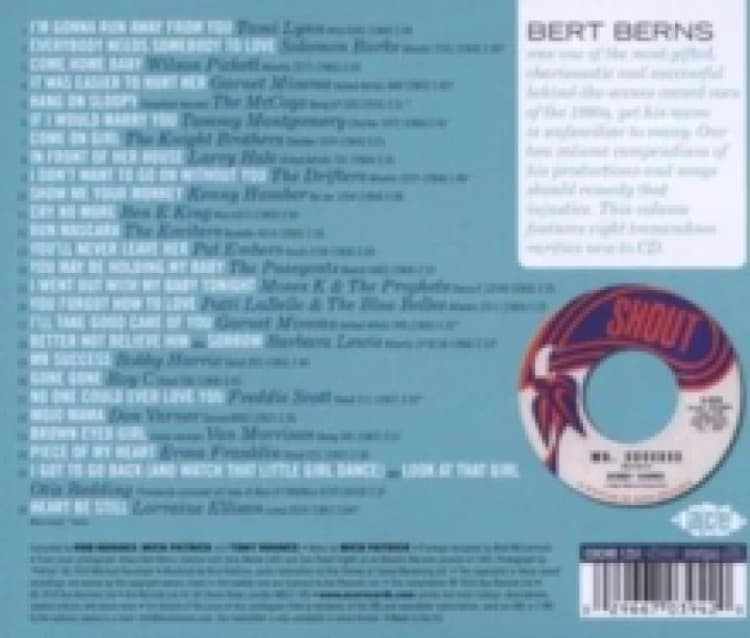 Image of The Bert Berns Story: Mr Success - 1964-67 CD / Album
