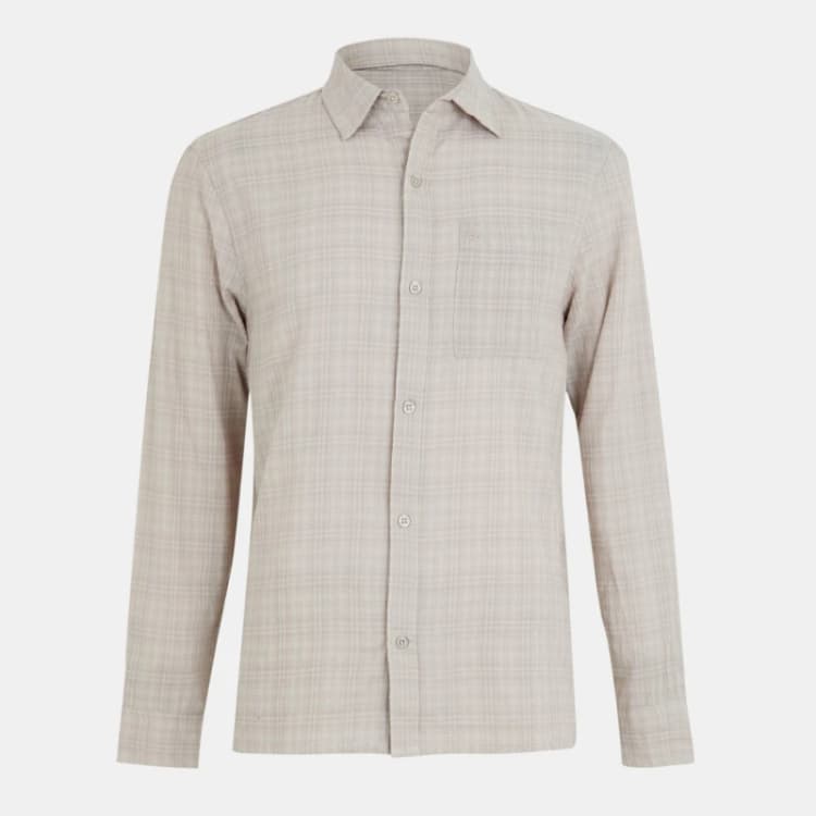 Image of Jack Wills Check Shirt Patterned Shirt - Long Sleeve XS Green 54666816310