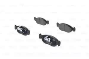 Image of Bosch 0986424410 BP200 Brake Pad Set Disc Brake Front Axle