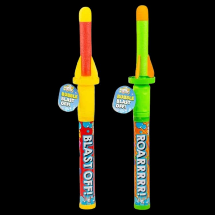 Image of Bubble Tastic Blast Off Rocket Assorted a 1 pc BUB-R05-1647