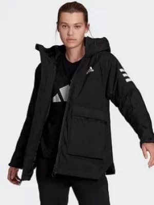 Image of adidas Utilitas Insulated Jacket, Black Size XL Women