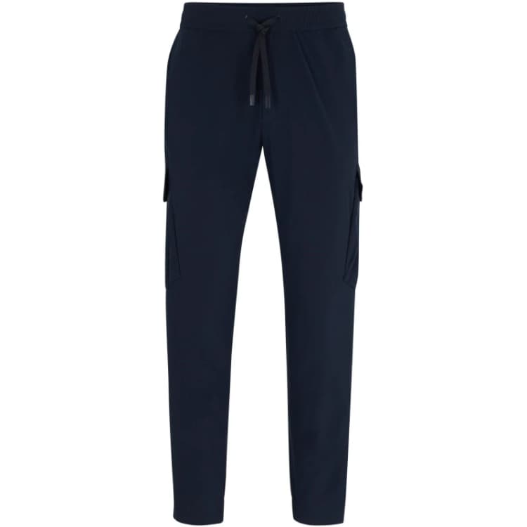 Image of Boss Mens Urbanex Cargo Trousers DarkBlu 402 male M
