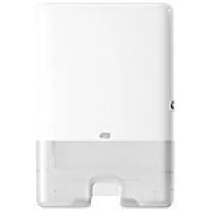 Image of Tork Hand Towel Dispenser H2 Xpress Plastic White 30.2 x 10.2 x 44.4 cm