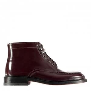 Image of Bass Weejuns Apron Boots - Wine Lthr