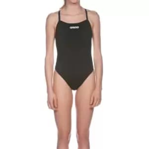 Image of Arena Women Sports Swimsuit Solid Light Tech High - Black