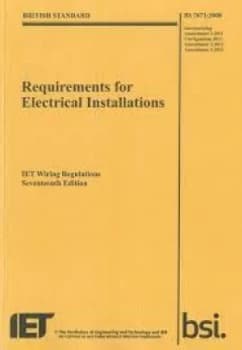 Image of Requirements for electrical installations by British Standards Institution