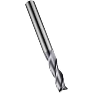 Image of S933 12.00MM Carbide 3 Flute Flatted Shank Slot Drill - TiAlN Coated