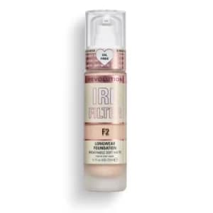 Image of Makeup Revolution IRL Filter Longwear Foundation F2