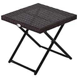 Image of Outsunny Garden Table Garden Steel 400 x 400 x 400 mm