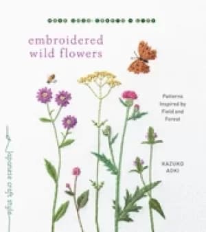 Image of embroidered wild flowers patterns inspired by field and forest