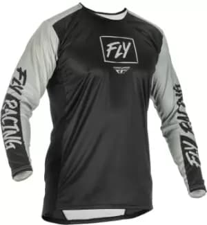 Image of FLY Racing Lite Jersey Black Grey L