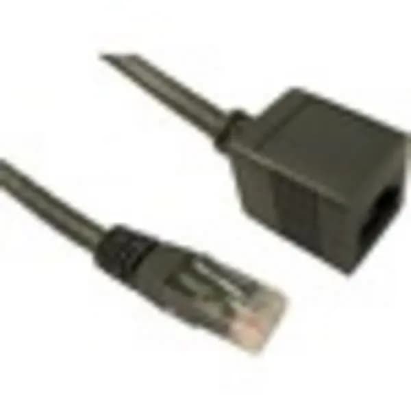 Image of Cables Direct Category 6 Network Cable for Computer - 3m - 1 x RJ-45 Male Network - 1 x RJ-45 Male Network - Patch Cable - Grey RJEXTC6-103