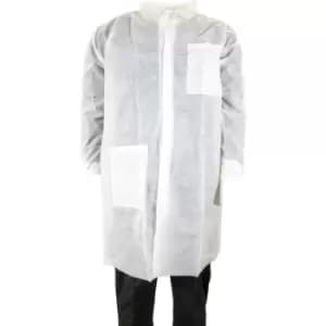 Image of Disposable Visitors Coat (Pk-25)