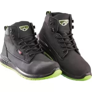 Image of Scan Viper SBP Steel Toe Cap Safety Boots Black Size 12