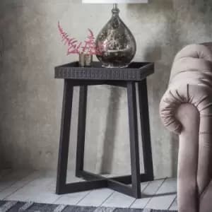 Image of Gallery Direct Boho Boutique Side Table Black
