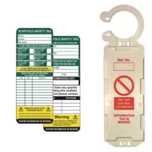 Image of Scaffold Tag instert - Single