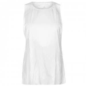 Image of adidas Open Back Tank Top Ladies - Cloud White