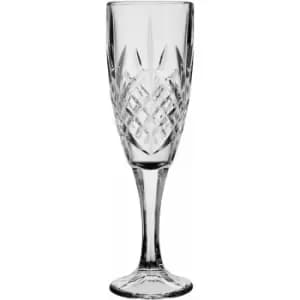 Image of Premier Housewares Set of four Beaufort Crystal Champagne Flutes