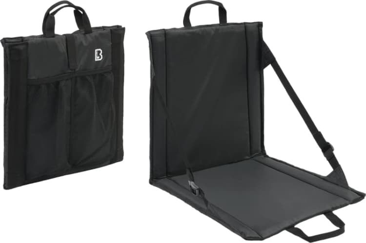 Image of Brandit Foldable Seat, black