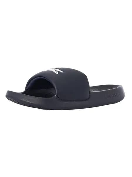 Image of Lacoste Serve 1.0 123 1 CMA Sliders Navy/White 9 UK
