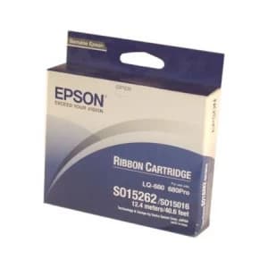 Image of Epson S015262 Black Original Fabric Ribbon