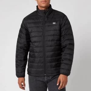 Image of Levis Mens Presidio Packable Jacket - Mineral Black - XL