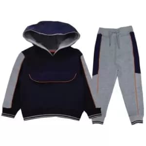 Image of Firetrap 2 Piece Jog Set Infant Boys - Blue