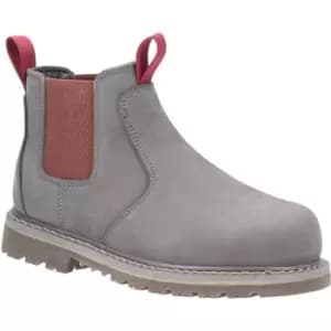 Image of AS106 Sarah Slip On Safety Boots Grey Size 5