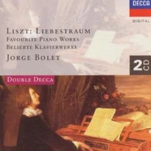 Image of Liszt Liebestraum Favourite Piano Works by Franz Liszt CD Album