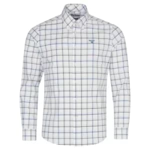 Image of Barbour Mens Crantock Shirt Sky Large