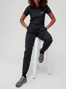 Image of Berghaus Arrina Walking Pant (Regular Length) - Black - Black, Size 10, Women