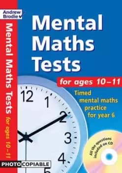 Image of Mental Maths for ages 10-11 by Andrew Brodie