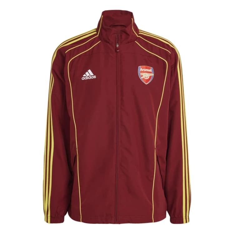 Image of adidas Arsenal Football Club UBP Tracksuit Top Mens Noble Maroon male S