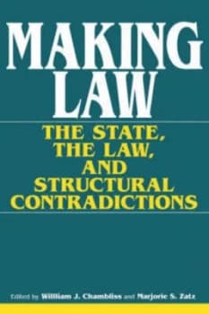 Image of Making Law by W J Chambliss Paperback