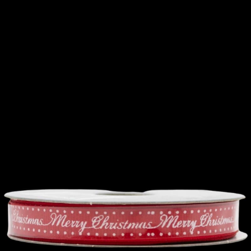 Image of Premier Accents Merry Christmas Ribbon Red - 2 7m RED-428858