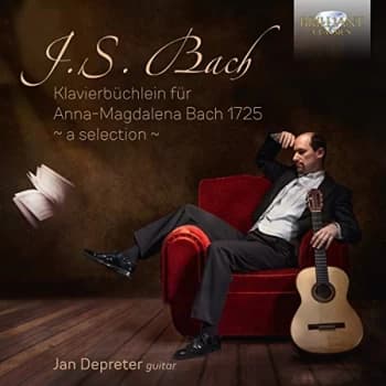Image of Jan Depreter - J.S. Bach: Klavierbüchlein Für Anna-Magdalena Bach 1725 CD