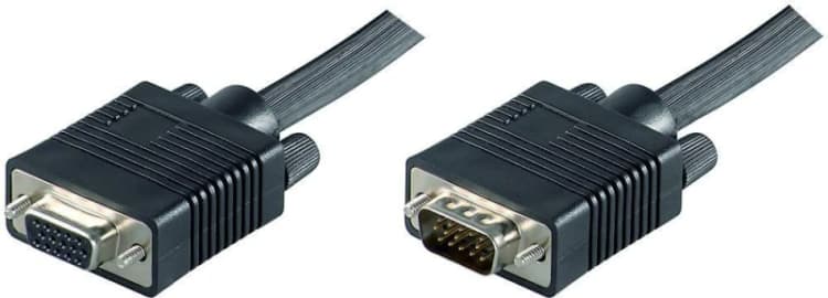 Image of Microconnect MONGH2B VGA cable 2m VGA (D-Sub) Black