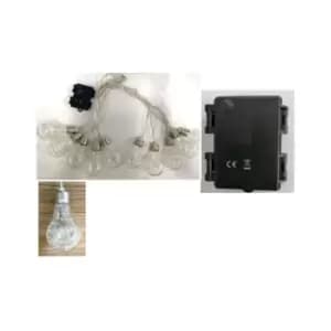 Image of 20 x Battery Operated Outdoor Festoon String Lights