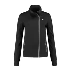 Image of 194235-086 WOMENS HYPERCOURT ADVANTAGE JACKET LIMO BLACK - L