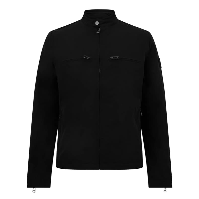 Image of Belstaff Belstaff Grid Jacket Sn62 Black male M