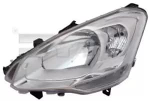Image of TYC Headlights PEUGEOT,CITROEN 20-11752-05-2 6208K6,9682828280,6208K6 Headlamp,Headlight 9682828280