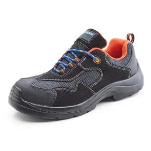 Image of Click Traders Non metallic Trainer Shoe Slip resist Size 12 Grey Ref
