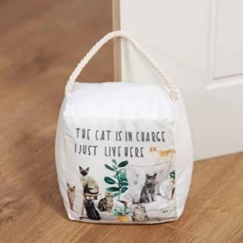 Image of Best of Breed Doorstop - The Cat Is In Charge