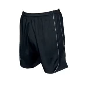 Image of Precision Unisex Adult Mestalla Shorts (XL) (Black/White)