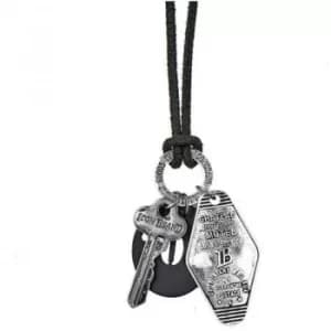 Image of Mens Icon Brand Base metal Motel 208 Necklace