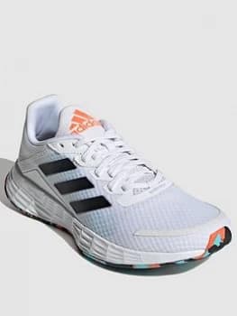 Image of adidas Kids Unisex Duramo SL - White/Black, Size 1